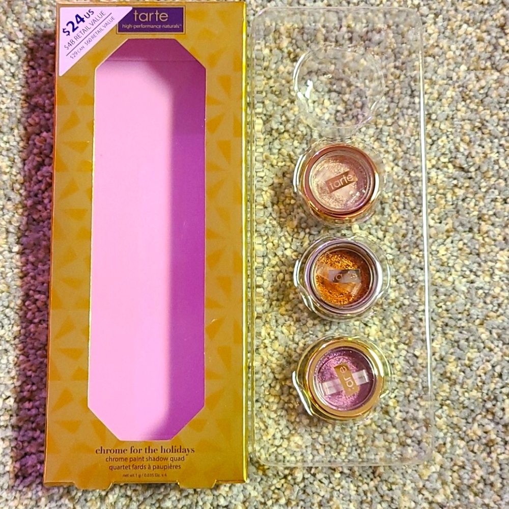 Set of 3 chrome paint shadows